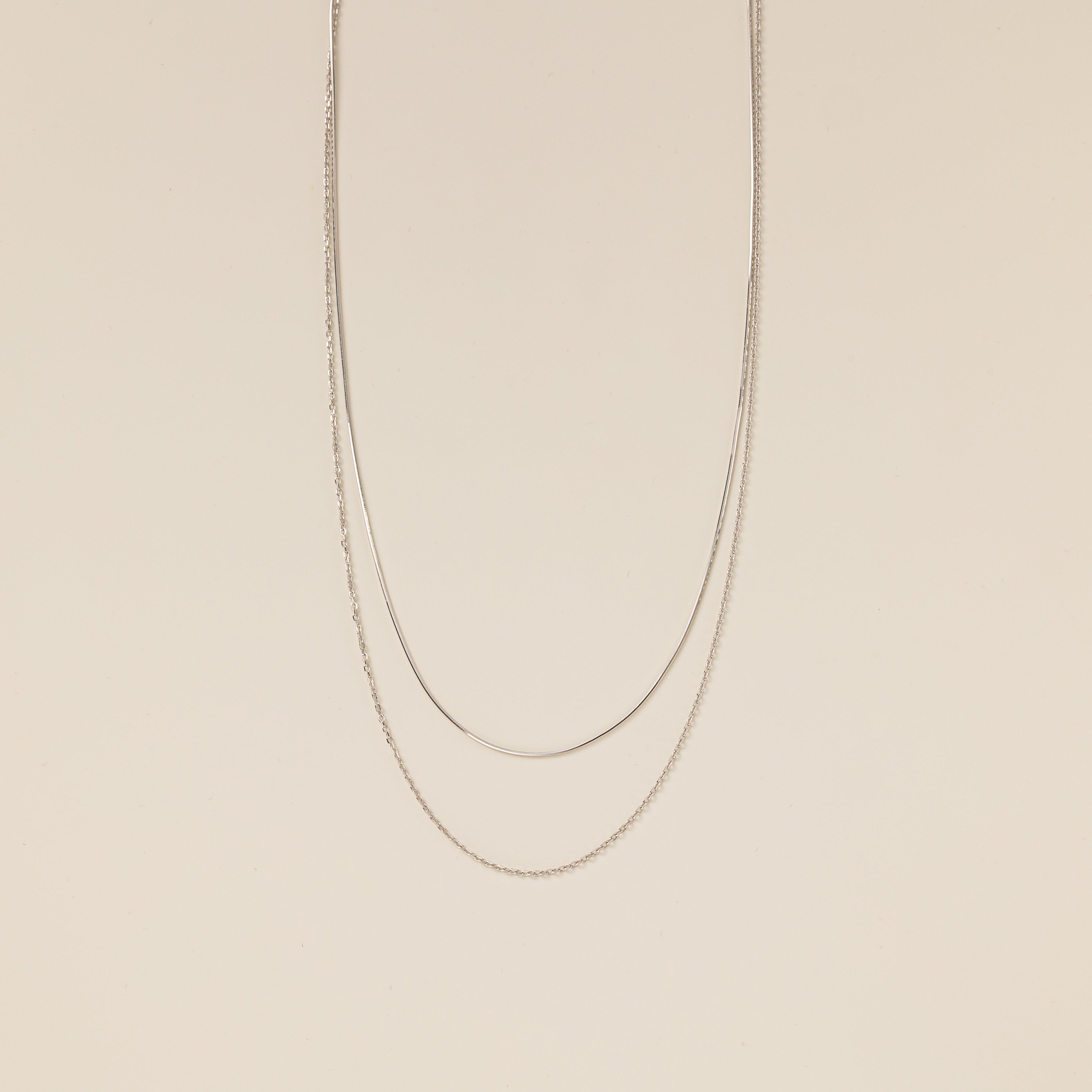 Duo Layer Choker Necklace