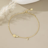 STMG Rose and Heart Bracelet 