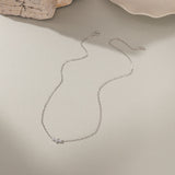 Triple 4-Leaf Clover Necklace (S925)