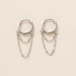 STMG Tassel Duo-chain Hoops