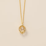 STMG Sparkly CZ Star Necklace