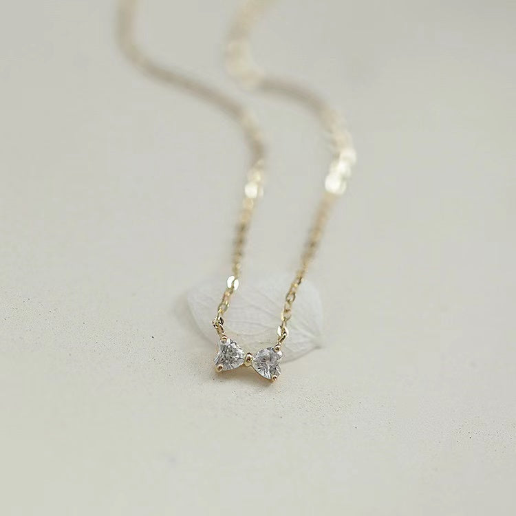 STMG Tiny Bowknot Necklace