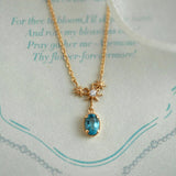 Topaz Starburst Necklace (S925)