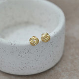 Twisted Circle Stud Earrings (S925)