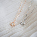 STMG Minimalist Circle Necklace in 2 colours