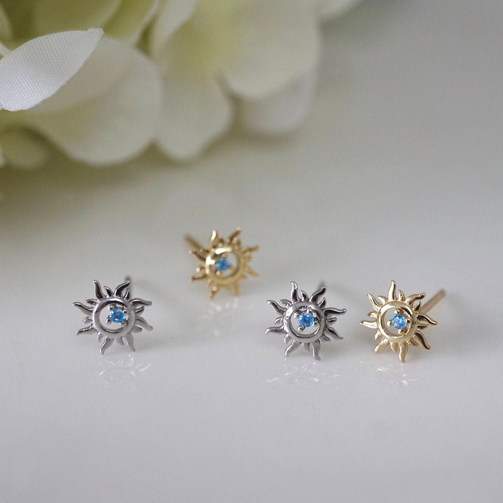 STMG Sun Stud Earrings in 2 colours