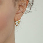 STMG Minimalist Bowknot Hoops