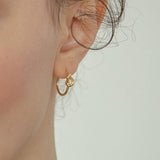 STMG Minimalist Bowknot Hoops